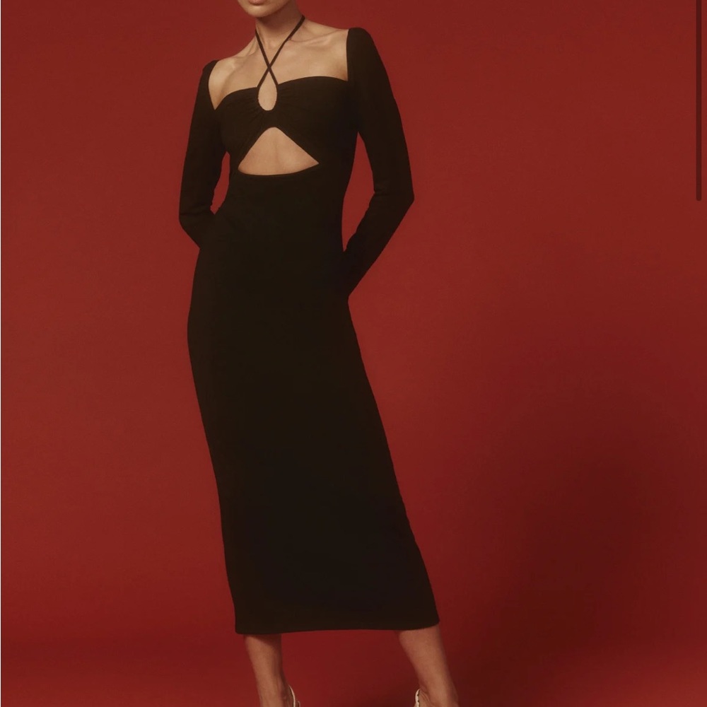 NEW REFORMATION Alexei Knit Dress